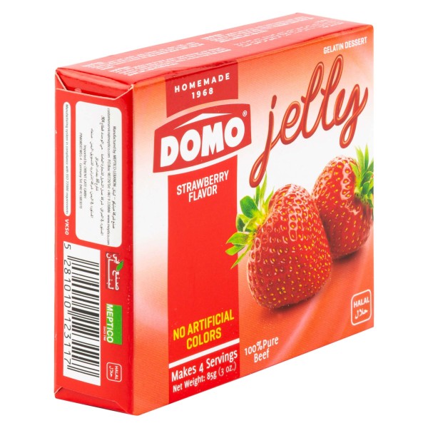 DOMO JELLY BEEF STRAWBERRY