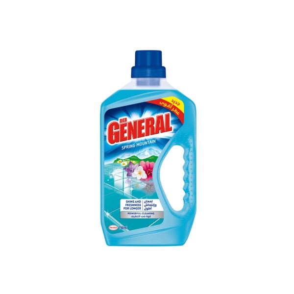 Der General All purpose Cleaner Liquid  New Shine  & Freshness with Stronger Perfume  750ML Spring Mountain