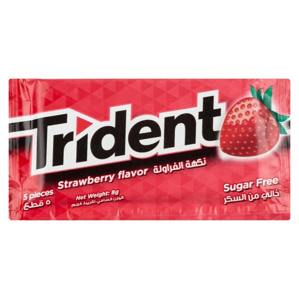 TRIDENT STRAWBERRY GUM
