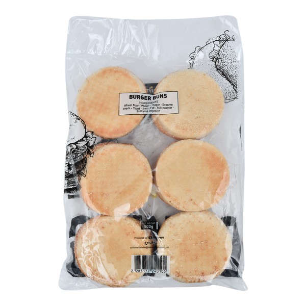 SPINNEYS FOOD HAMBURGER BUNS