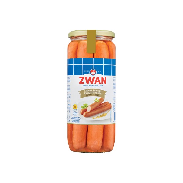 ZWAN CHICKEN HOT DOG IN JARS