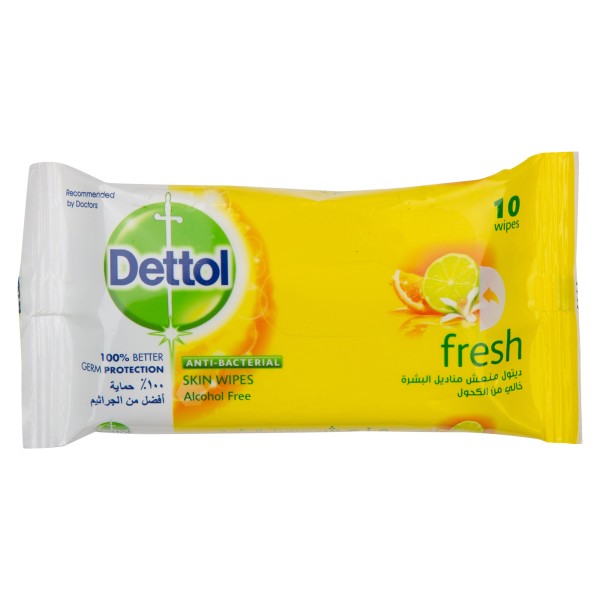 DETTOL WIPES FRESH