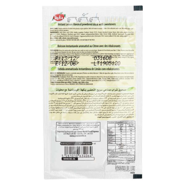 DARINA INSTANT LEMON DRINK LIGHT