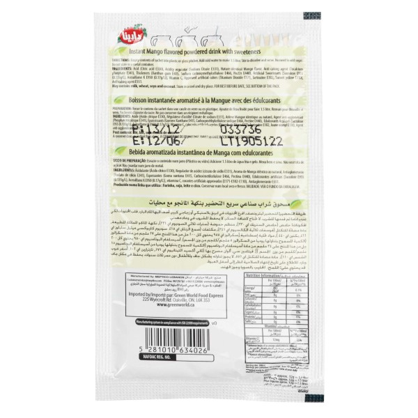 DARINA INSTANT MANGO DRINK LIGHT