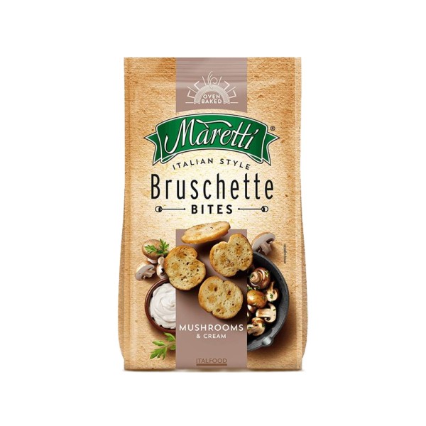 MARETTI BRUSCHETTE MUSH+CREAM