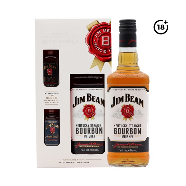 JIM BEAM WHISKY WHITE