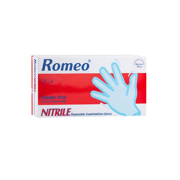 ROMEO NITRILE DISP EXAM GLOVES 100'S