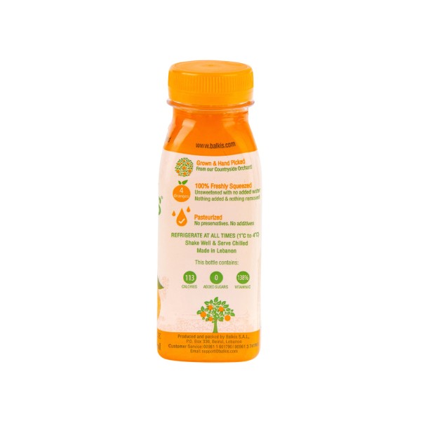 BALKIS ORCHARD ORANGE JUICE