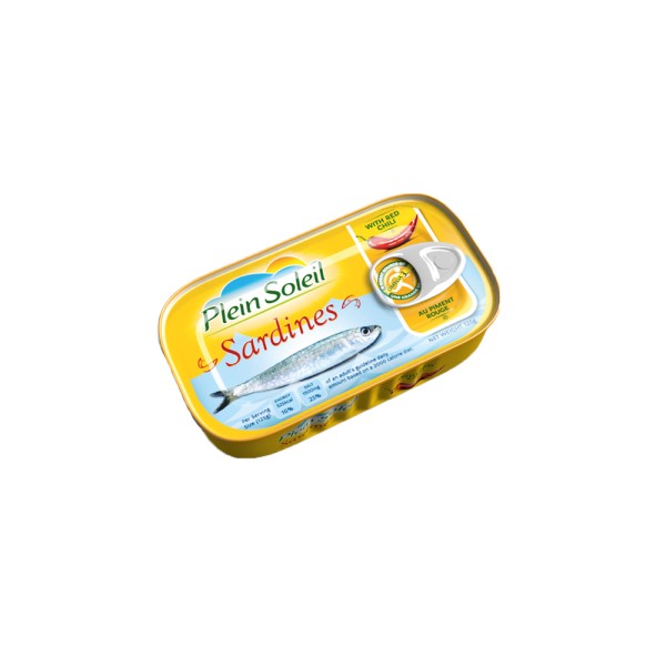 PLEIN SOLEIL SARDINES IN RED CHILI