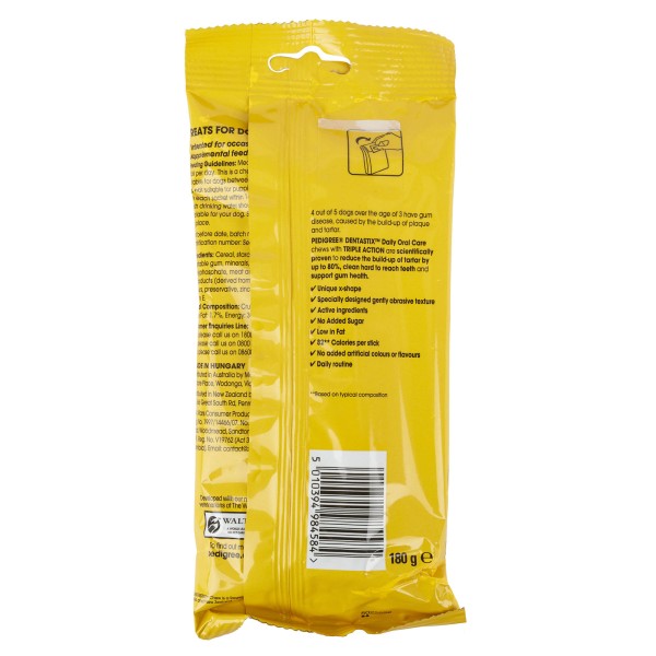 PEDIGREE DENTASTIX GM POUR CHIENS