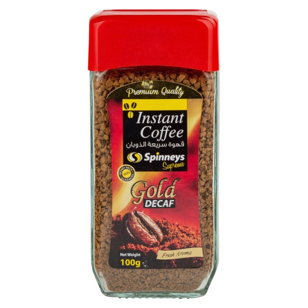 SPINNEYS DECAF GOLD COFFEE