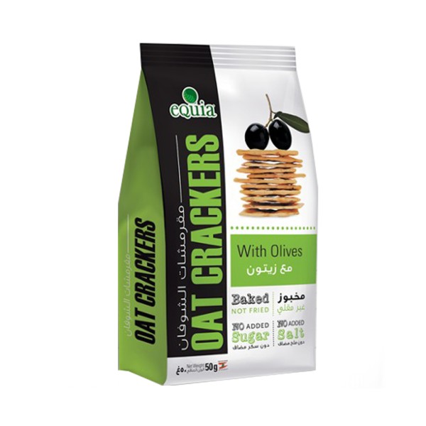 EQUIA OAT CRACKERS OLIVES