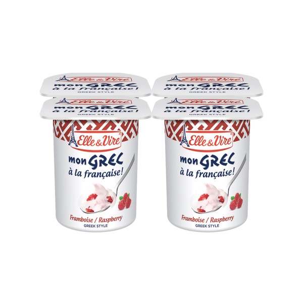 MON GREC A LA FRANCAIS FRAMBOISE