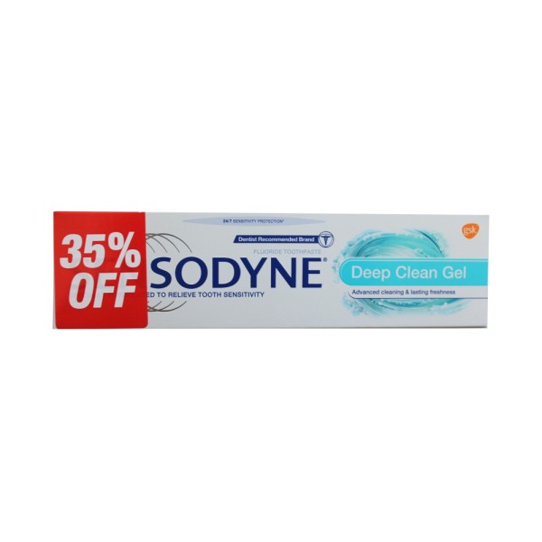 SENSODYNE TOOTHPASTE DEEP CLEAN -35PCUT