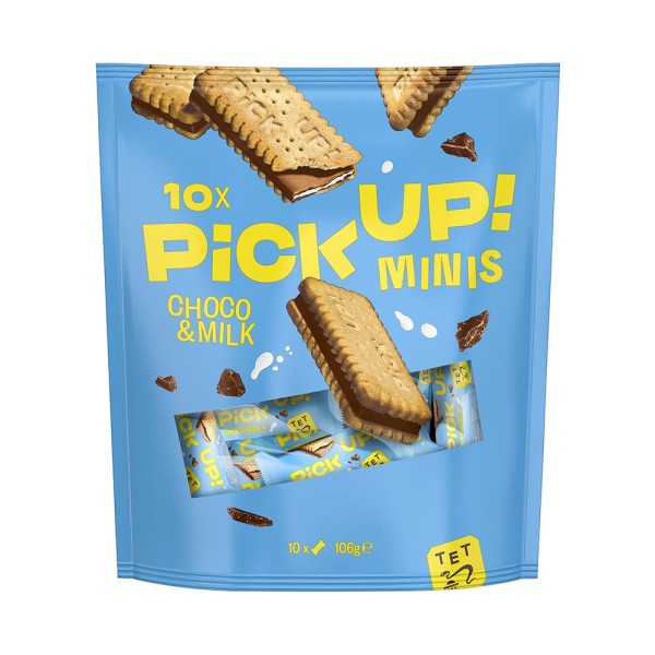 PICK UP PICKUP MINIS CHOCO+MILK