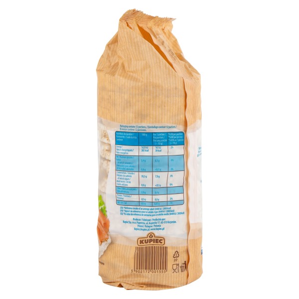 KUPIEC RICE CAKES SEA SALT FOIL PACK
