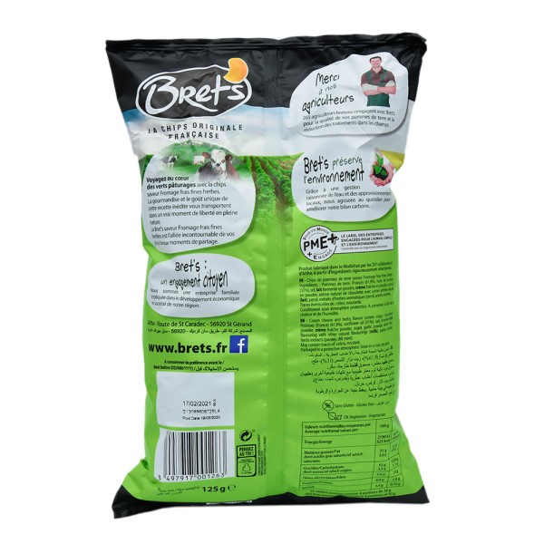BRETS CHIPS SAV FROM FRAIS FINE HERB