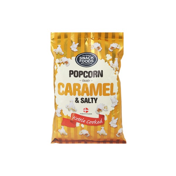 SNACK FOOD KETTLE POPCORN CARAMEL + SALTY