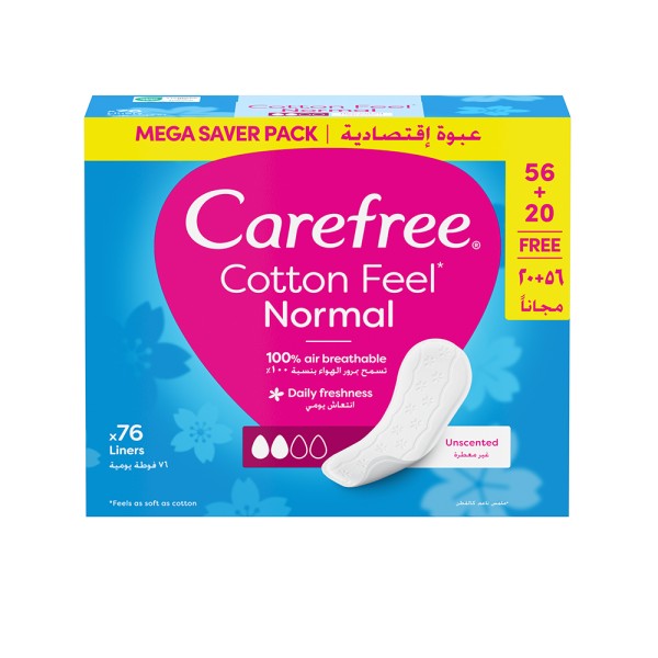 CAREFREE CAREFREE NORMAL COTTON MEGAPACK