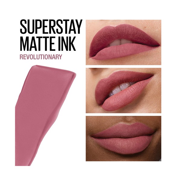 MAYBELLINE STAY MATTE INK PINK 180 REVOLU