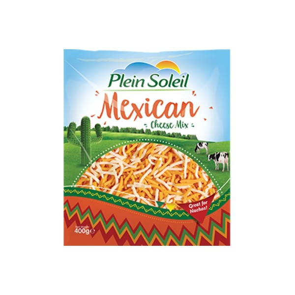 PLEIN SOLEIL SHREDDED MEXICAN CHEESE