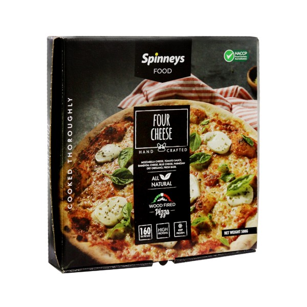 SPINNEYS FOOD 4 CHEESE PIZZA