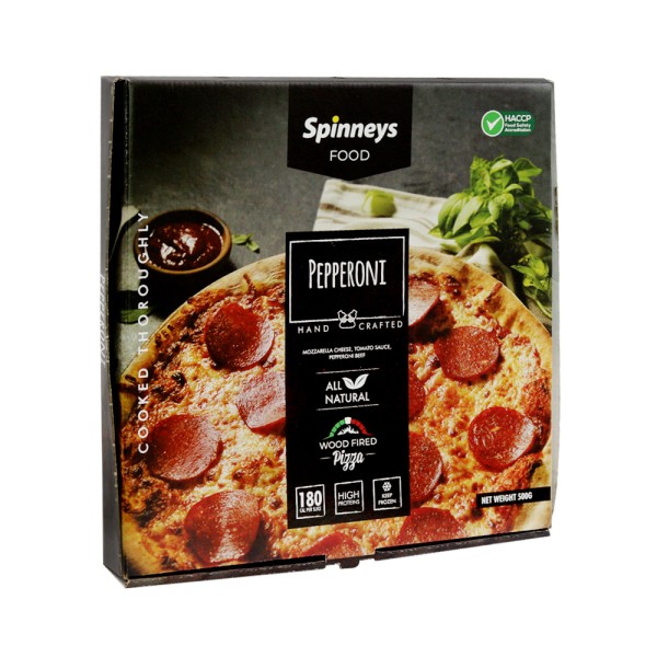 SPINNEYS FOOD PEPPERONI PIZZA