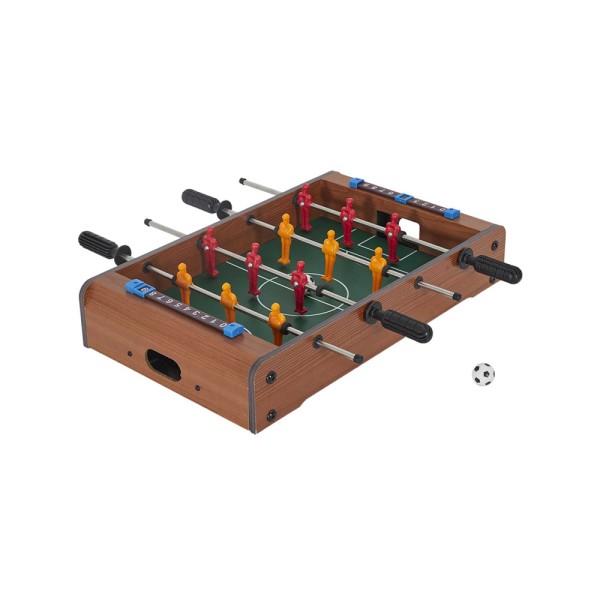 MISTER GADGET TABLETOP TABLE FOOTBALL BROWN 51X31CM