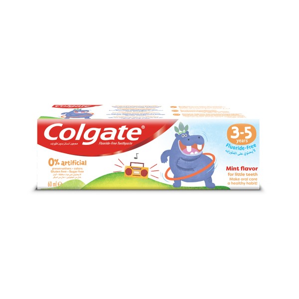 COLGATE TOOTHPASTE KIDS 0 PCENT ARTIFICIAL 3-5Y
