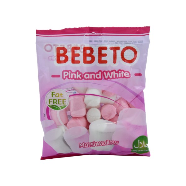 BEBETO MARSHMALLOW PINK AND WHITE