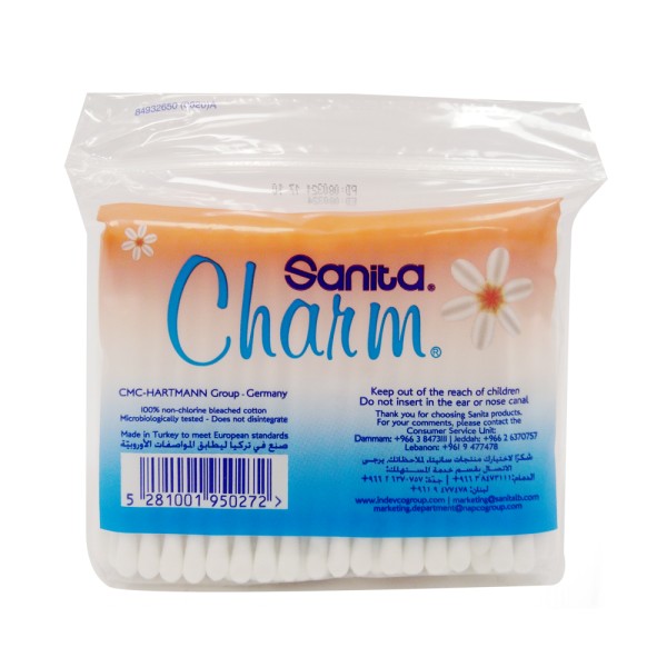 CHARM EAR BUDS PAPER STICK 140+20FREE