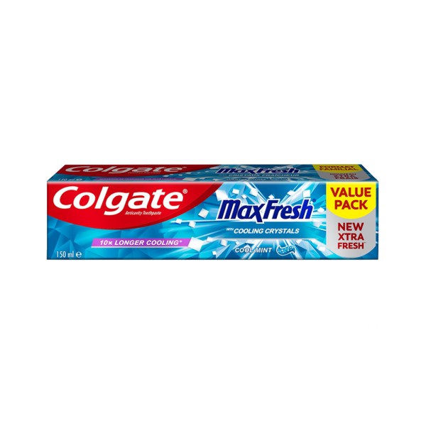 COLGATE TOOTHPASTE MAXFRESH COOL MINT150ML