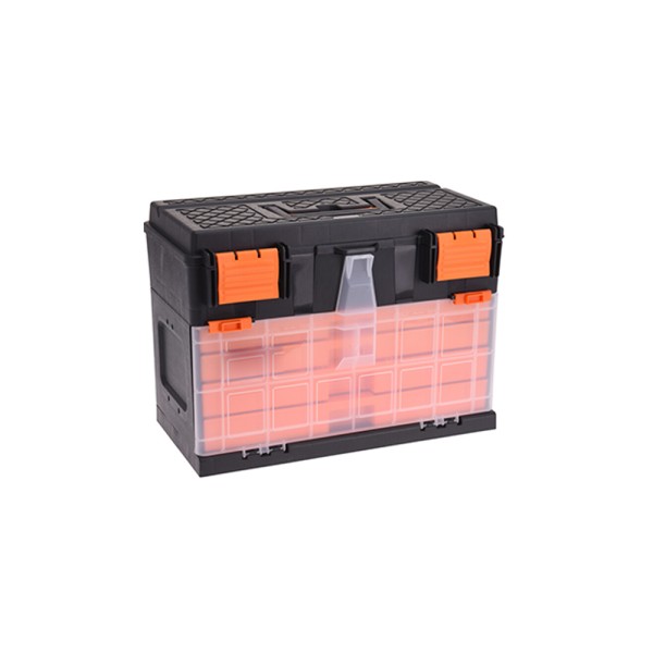 FX TOOLS TOOL BOX FISHING CASE BLACK+ORANGE 45X26X32CM