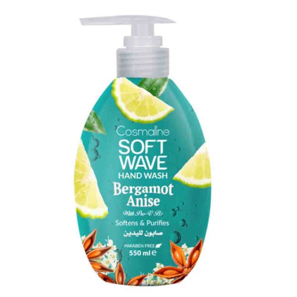 SOFT WAVE LIQUID SOAP BERGAMOT ANISE