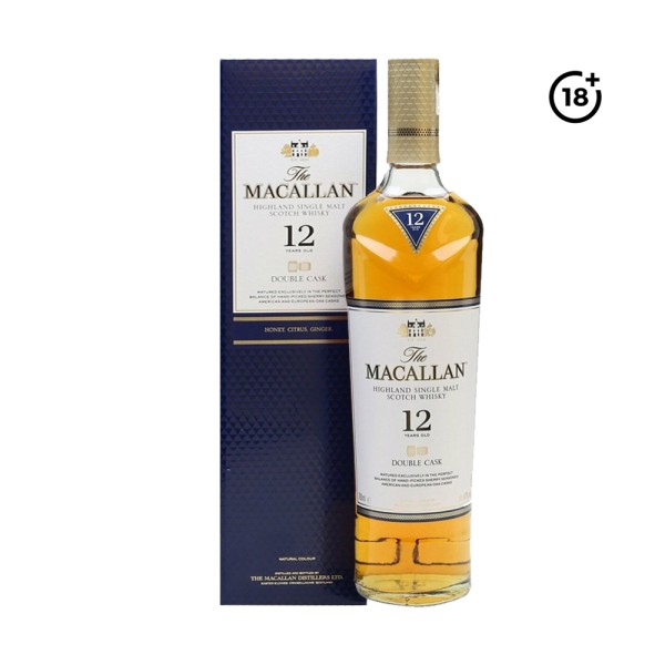 THE MACALLAN WHISKY DOUBLE CASK 12 YEARS