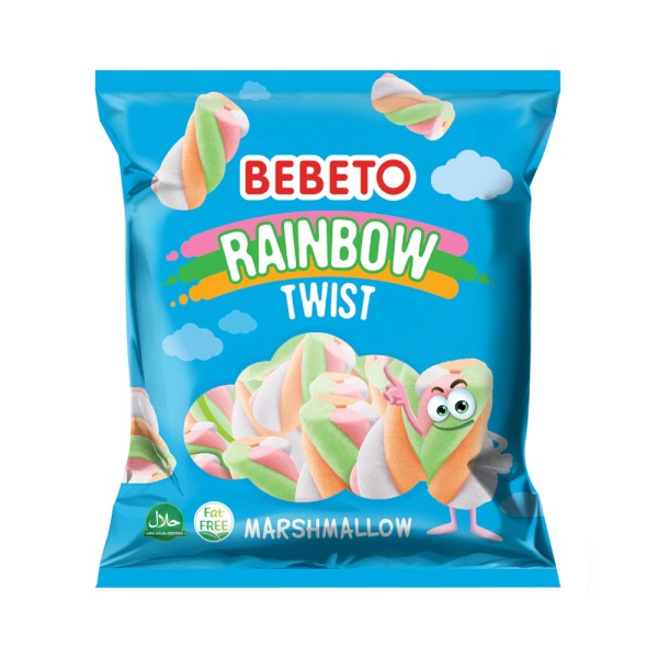BEBETO MARSHMALLOW RAINBOW TWIST
