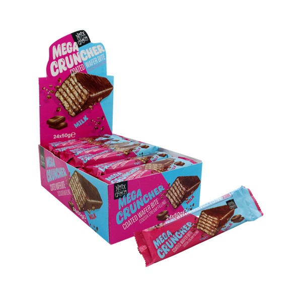 MEGACRUNCHER  COATED WAFER CHOCOLATE