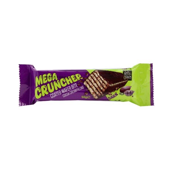 MEGACRUNCHER  COATED WAFER DARK CHOCOLATE