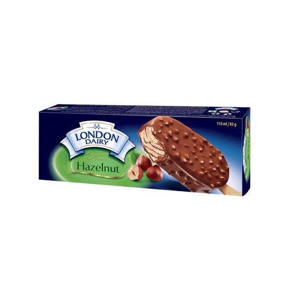 LONDON DAIRY STICK PREMIUM ICE CREAM HAZELNUT