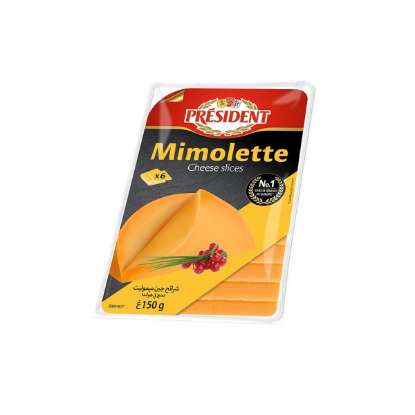 PRESIDENT MIMOLETTE SLICE