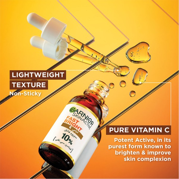 GARNIER SKIN ACTIVE VITAMIN C NIGHT SERUM