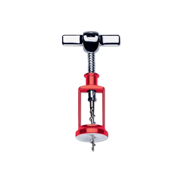 GHIDINI RED FRENCH TYPE CORKSCREW CARDED