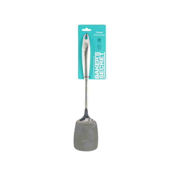 BAKER'S SECRET STAINLESS STEEL TURNER