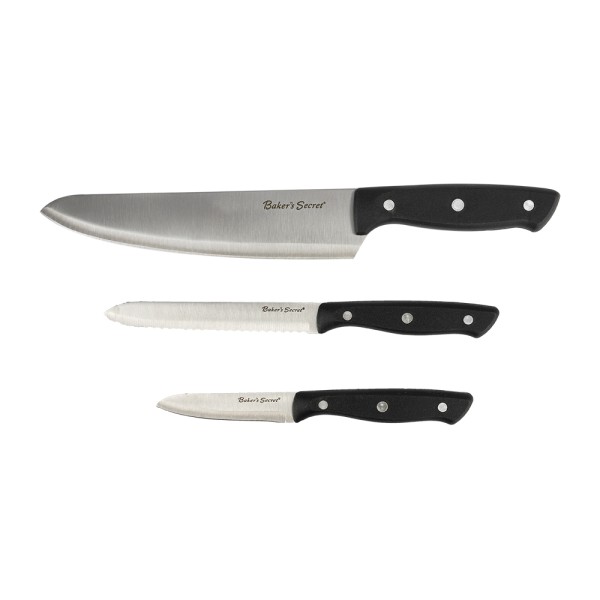 BAKER'S SECRET KITCHEN KNIFE SET