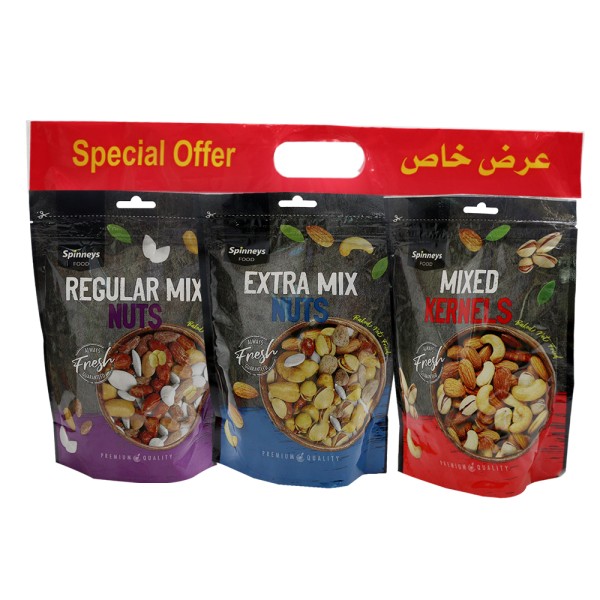 SPINNEYS KERNELS + EXTRA + REGULAR