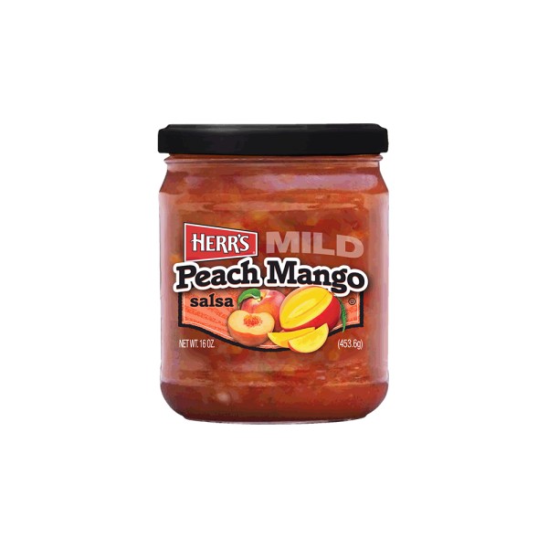 HERRS MILD PEACH MANGO SALSA