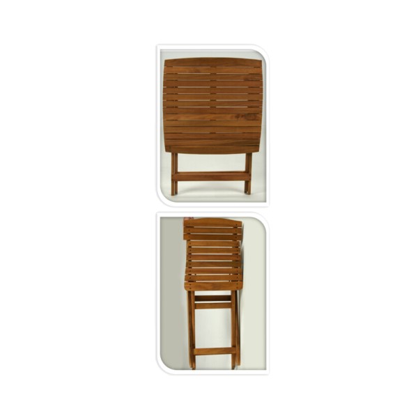 HARD GOODS BISTRO SET OF 3PCS FSC ACACIA WOOD TEAK