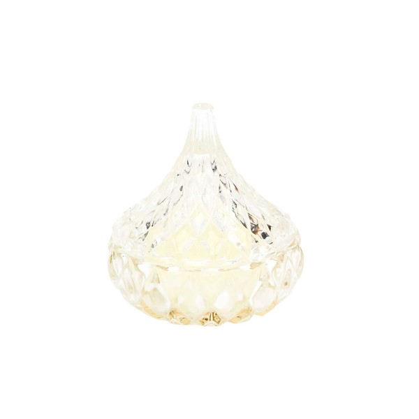  SCENTED CANDLE TOP CISELE CLASSIC GLASS TRANSP