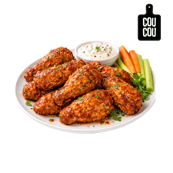 COUCOU CAJUN CHICKEN WINGS