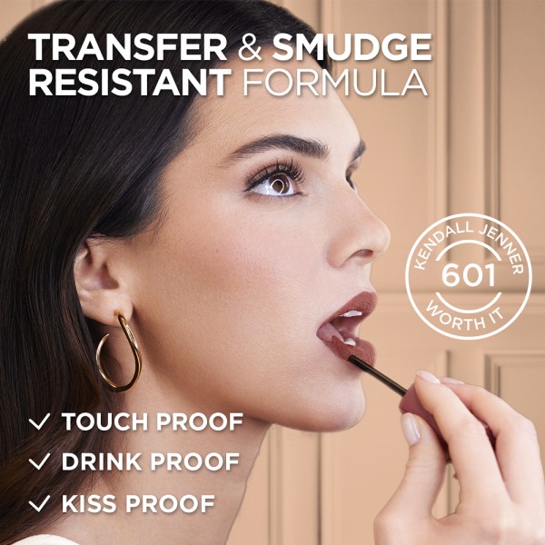 LOREAL LIPSTICK NUDE MATTE RESISTANCE 625 SUMMER 